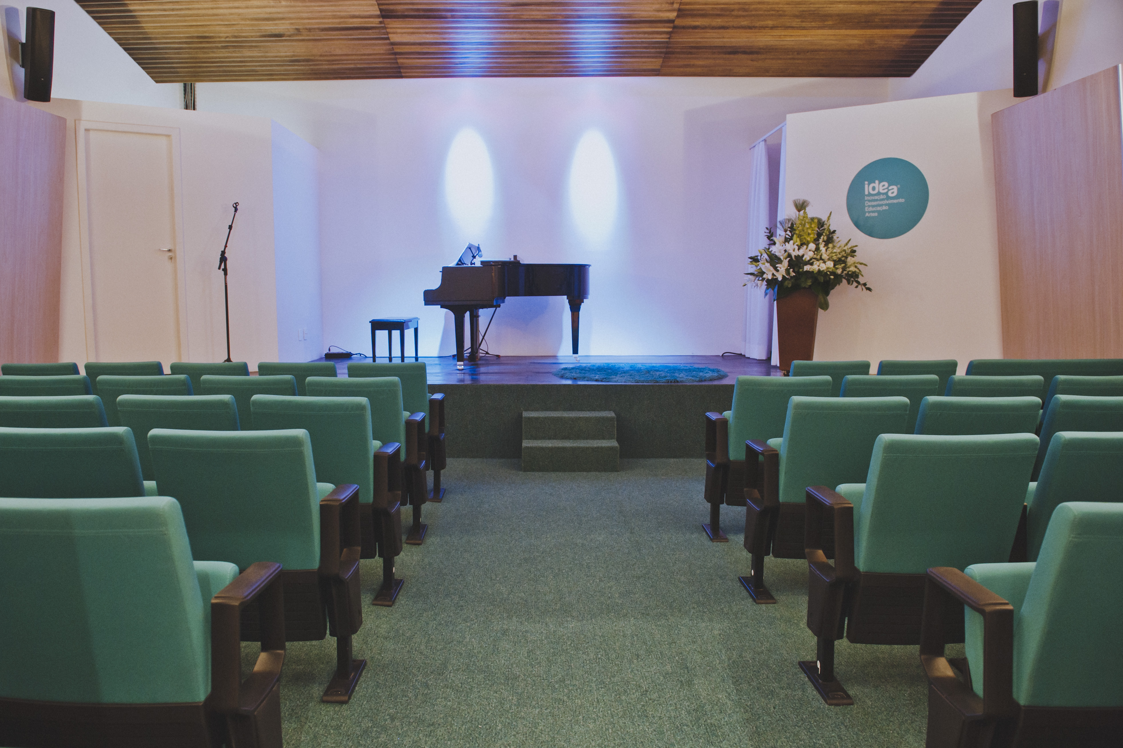 Auditório - vista lateral