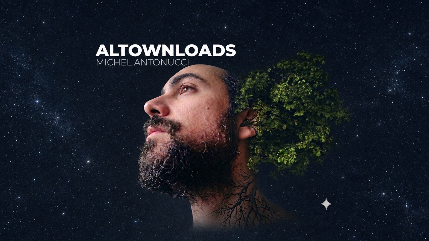 Capa do álbum Altownloads, de Michel Antonucci.